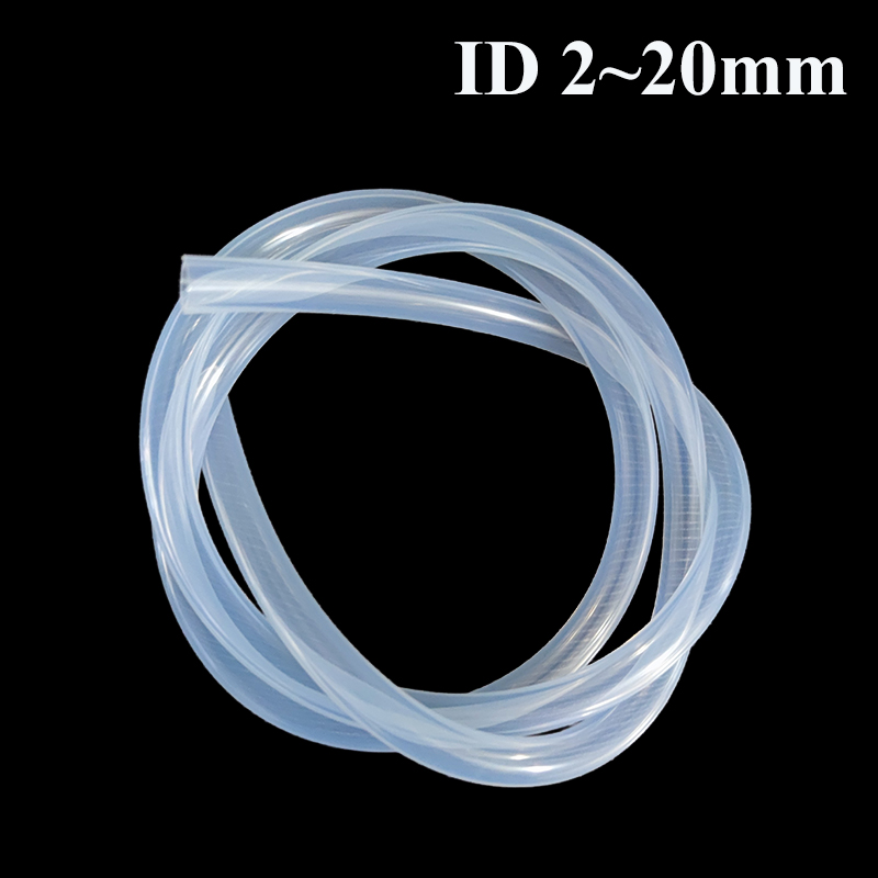 1/5M Voedsel Siliconen Slang Transparante Flexibele Siliconen Buis Diameter 2 4 5 6 7 8 9 10 11 12 14 16mm Doorzichtige Buizen voor Aquariumpomp