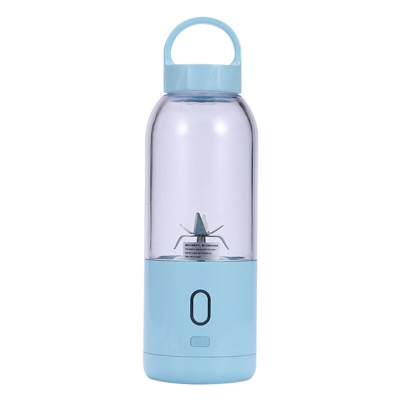 Personal Blender, Smoothies Mini Jucier Cup USB Rechargeable And Blender Shakes,500ml,Fruit Juice,Mixer - With Six Blades: A3