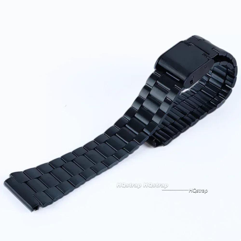 18 mm Edelstahlarmband für Casio F84 F105/108/A158/168 AE1200/1300 SGW400 F91W Vintage Metallarmband Hochwertiges Armband: Red black / 18mm