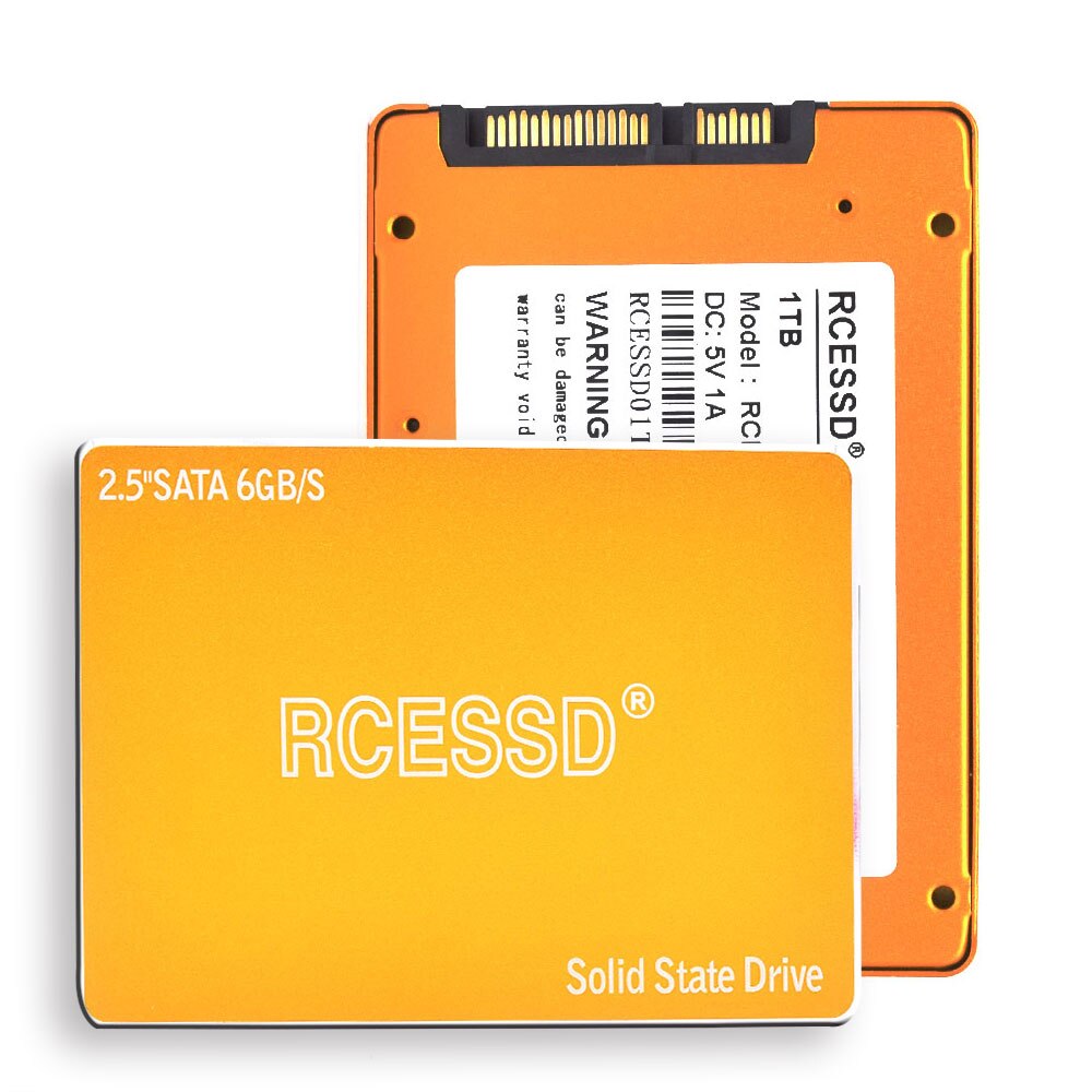 RCESSD metal 512GB /256GB /128GB Hard Disk Disk Optical Disk Solid State Disk 2.5 Inch Laptop Desktop Built-in SSD 120gb 240gb