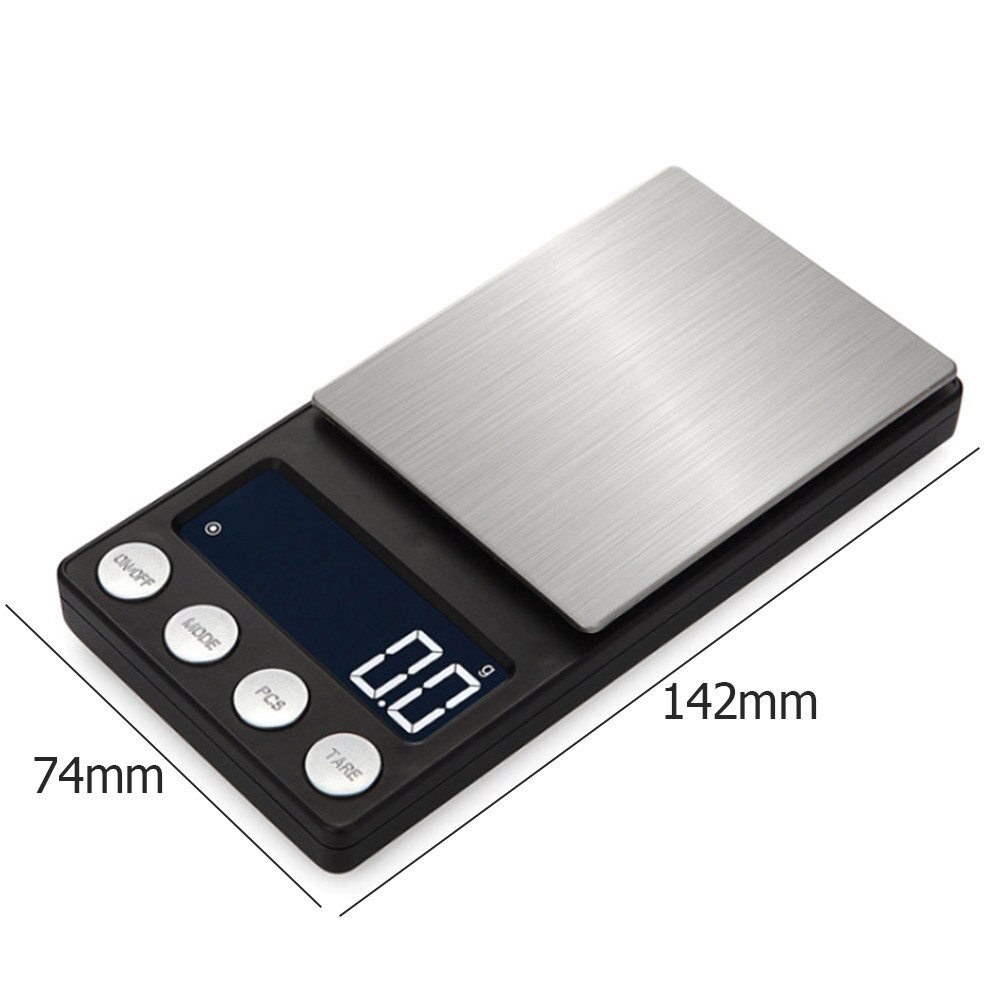 Electronic Jewelry Scale Pocket 0.01g High Precision Digital Balance Gram Kitchen Weight Scale for Gold Medicinal