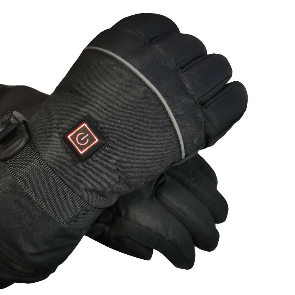 Elopvarmede handsker elektriske opvarmede handsker ski termiske handsker elektriske opvarmede handsker 4000ma genopladelige lithiumbatterier el