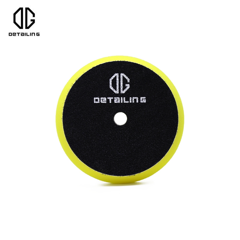 DETAILING 5/6inch Yellow Medium Cutting Pad Car Polish Buffing Pad Abrasive Disc Sponge Foam Pad