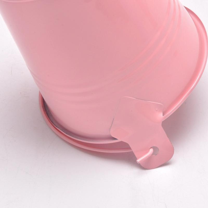 Mini cuve en fer blanc | Petits tonneaux décoratifs Anti-décongélation couleur vive Durable
