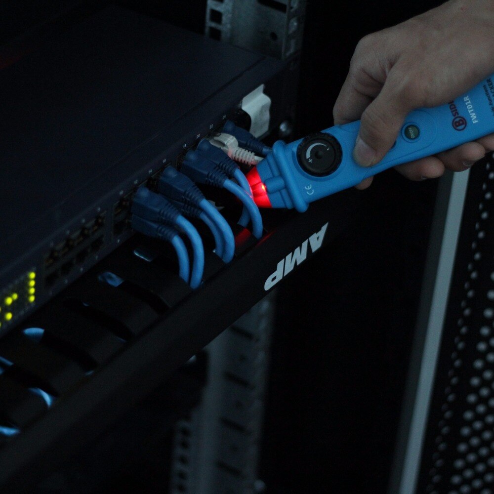 FWT01 Wire Tracker Multifunctional Handheld Network LAN Ethernet Finder Meter Telephone Line Cable Testing Tool