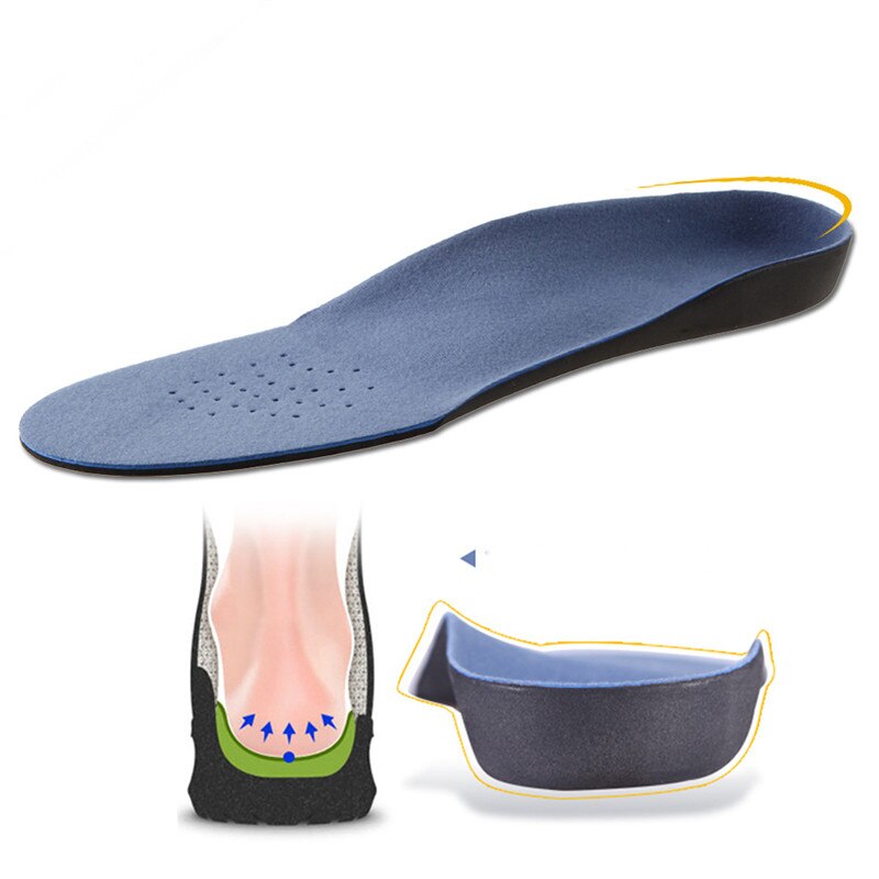 Orthotic High Arch Support Insoles Gel Pad 3D Arch Support Flat Feet For Women / Men orthopedic Foot Unisex Sports Insole