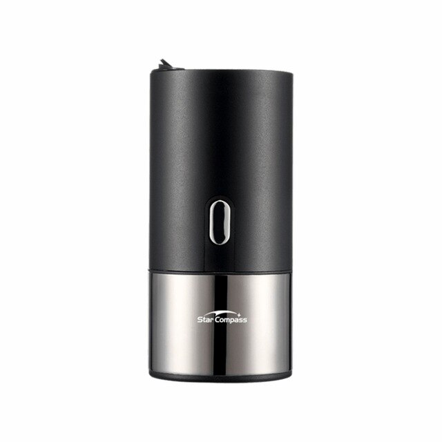 Star Compass Mini Portable Beer Bubbler Household Ultrasonic Beer Bubblers Beer Foaming Machine for Party: for Bottled