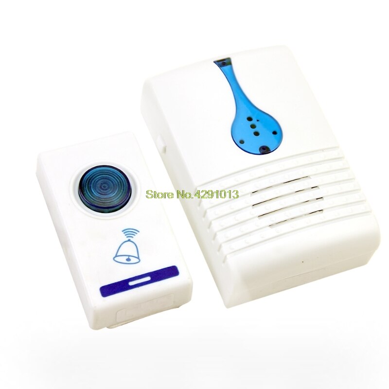 Timbre inalámbrico para puerta, timbre con Control remoto, 32 canciones de sintonización, rango de 100M, soporte para el hogar,