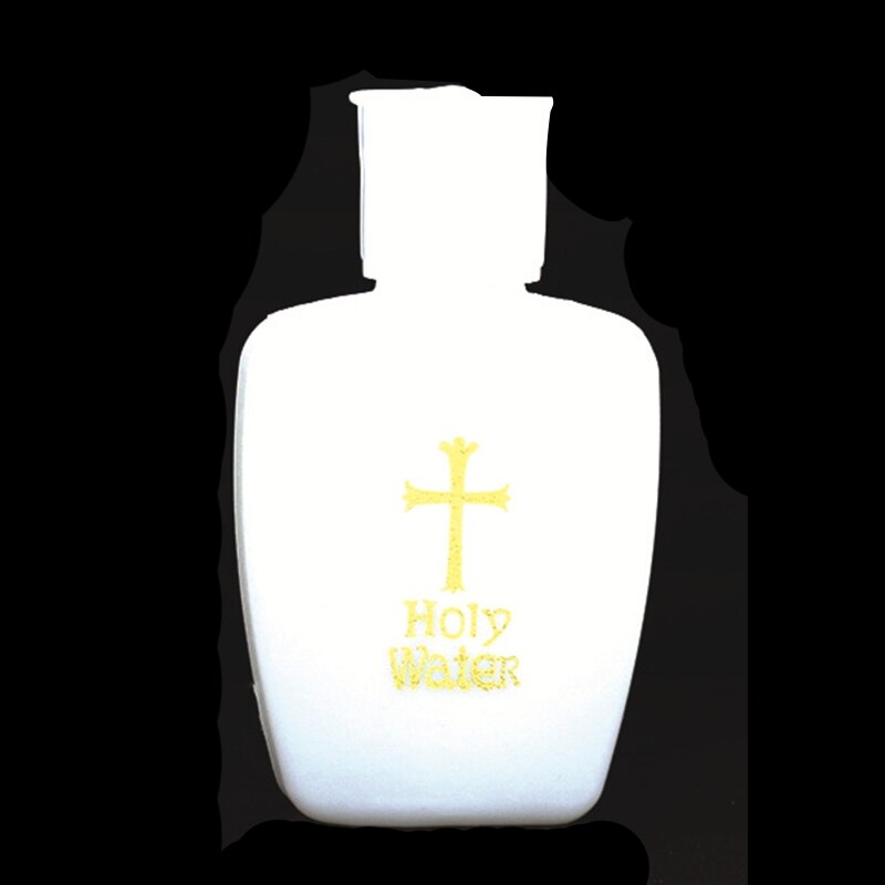 Pasen Heilige Water Fles Gouden Kruis Container Met Schroefdeksel Mini Lotion Flessen Voor Christelijke Pasen Party Favor Kerk