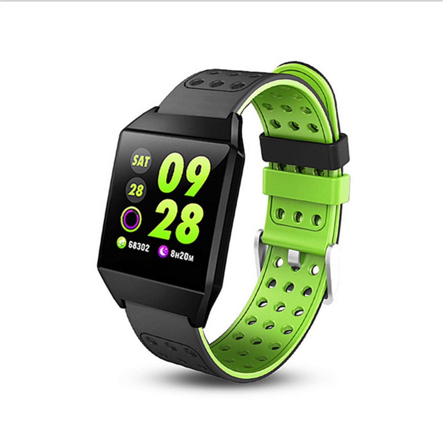 W1s smart watch 1.3 pouces mouvement étape imperméable message rappel Bracelet intelligent
