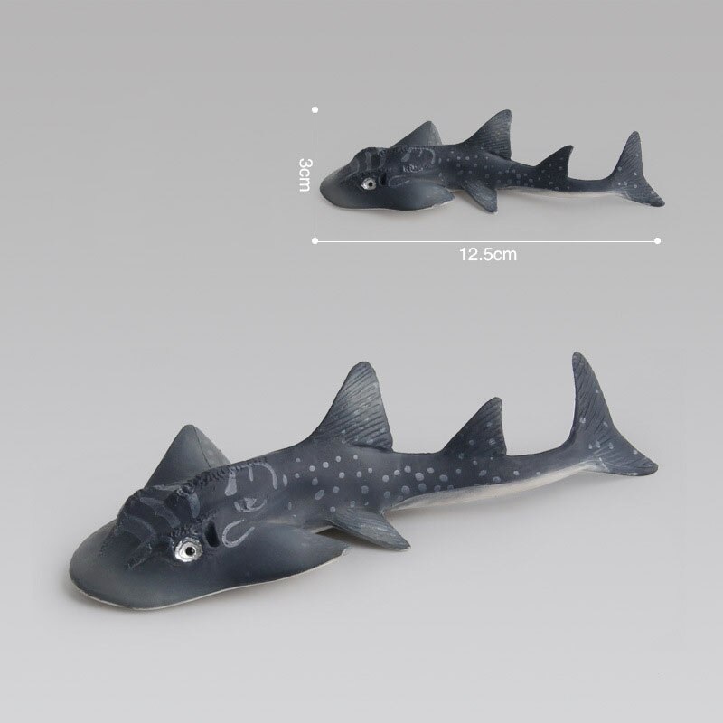 Sea Animal Model Blue Gray Whale Sperm Whale Shark Dolphin Manta Rays Oceans World DIY Epoxy Mini Figurine Action Figures Toys: 09