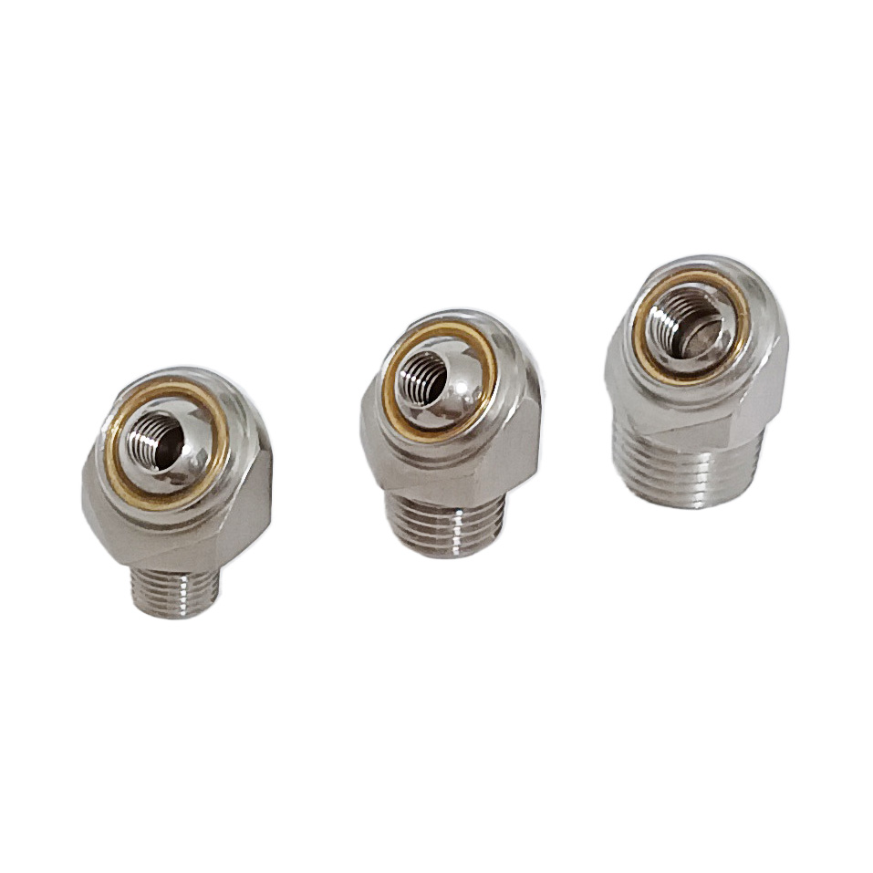 Stainless Steel SS304 CNC Lathe Tool Tower Spray Water Cooling Adjustable High Pressure Coolant Nozzle base