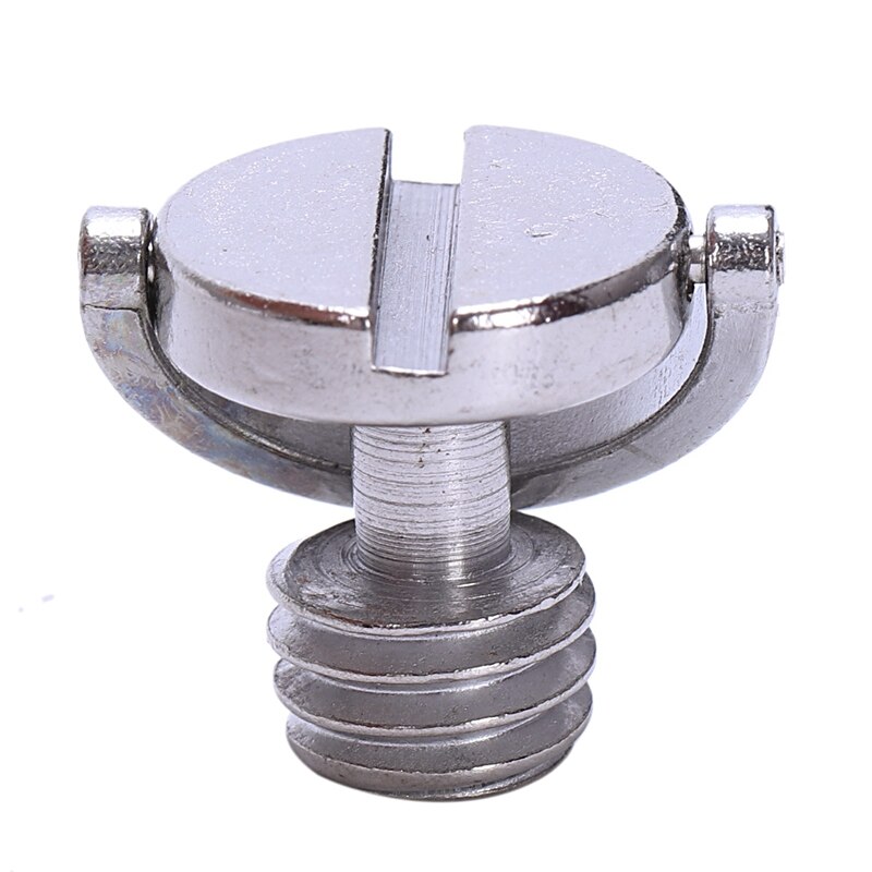 Langer As D-Ring Schroef 3/8 Inch-16 Draad Camera Statief Quick Release Schroef Adapter (Pack van 4)