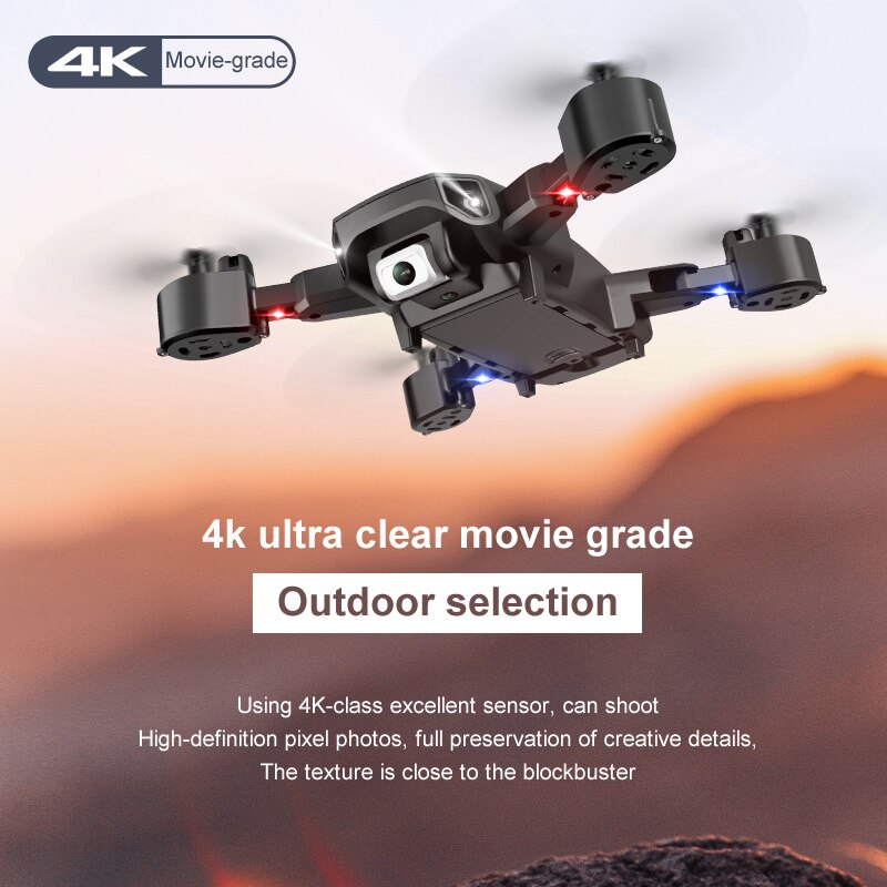 Wecute Dron 4k Drones RC Quadcopter Fpv Drone With Camera HD Wide-angle Wifi Foldble Drone Profession