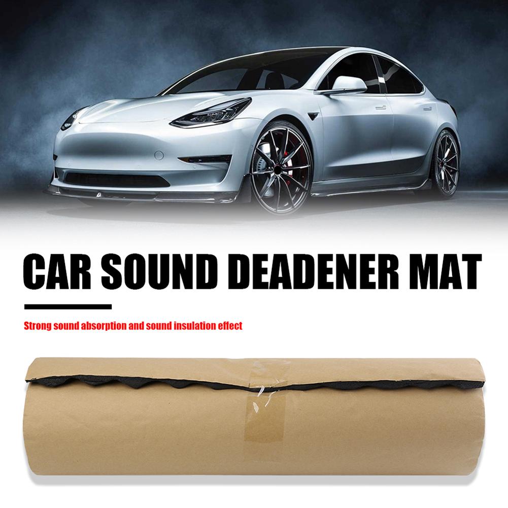 Car Sound Deadener Mat Sound Deadening Noise Insulation Dampening Subwoofer Mat Automobile Car Accessories 100x50cm