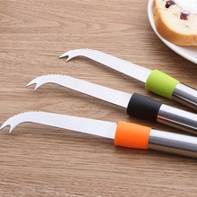 1pc osteskæreskræller kablet ost smørskærer rustfrit stål ostekniv madlavning bageværktøj køkkentilbehør