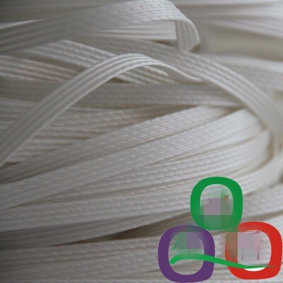 500g 8CM wide imitation flat synthetic rattan weaving raw material plastic rattan for knit and repair chair table: color 9