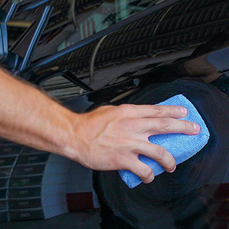 1Pcs Microfibre Foam Sponge Car cleaning cloth maintenance tool polishing sponge block Auto waxing sponge Maintenance Supplies