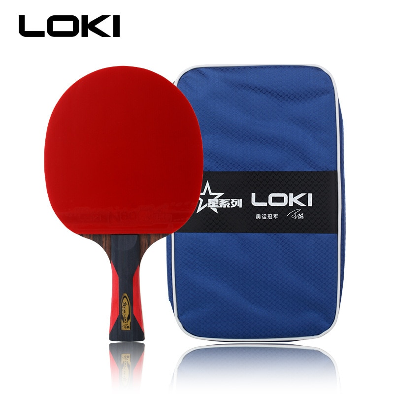 LOKI Fast Attack Table Tennis Racket Ebony Carbon Table Tennis Bat Arc Pingpong Racket Ping Pong Racquet