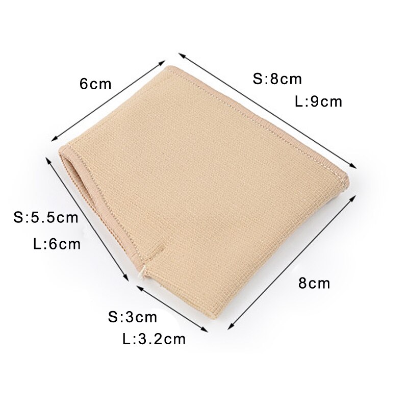 1Pair Fabric Fracture Toe Sleeve Metatarsal Sleeve with Sole Cushion Gel Pads for Metatarsalgia Fracture Anti Slip Pads Shoes