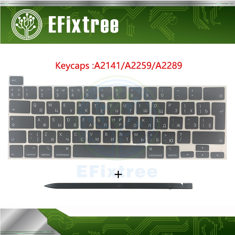Laptop Toetsenbord A2141 A2289 A2251 Keycaps Russisch Portugees Zwitserse Ons Voor Macbook Pro Retina 13 "16" Toetsen Sleutel cap Set
