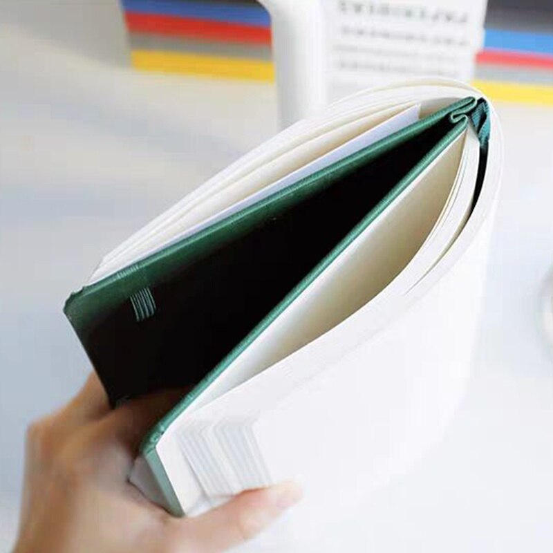 Hardcover A5 Dot Matrix Notebook Dot Ding Planner 100GSM 188 Pages Acid-free Paper Notepad Supplies Stationery D40