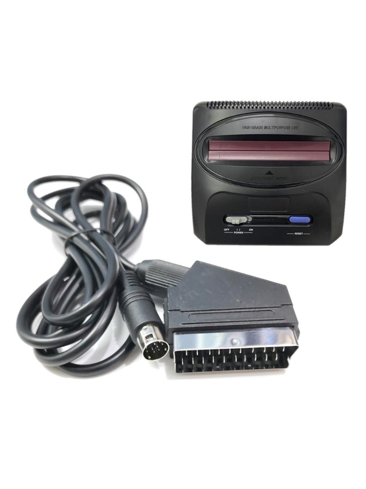 Cable de plomo RGB Scart para Sega Mega Drive 2 -Genesis 2 Megadrive 2 MD2, Cable AV Scart RGB de 1,8 m