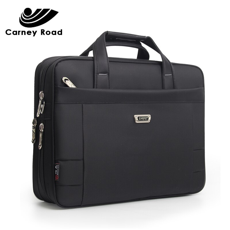 Beroemde Business Mannen Tas 15.6 inch Laptop Handtas Vrouwen Aktetas Tas Grote Casual Messenger Bag Document Office Bag