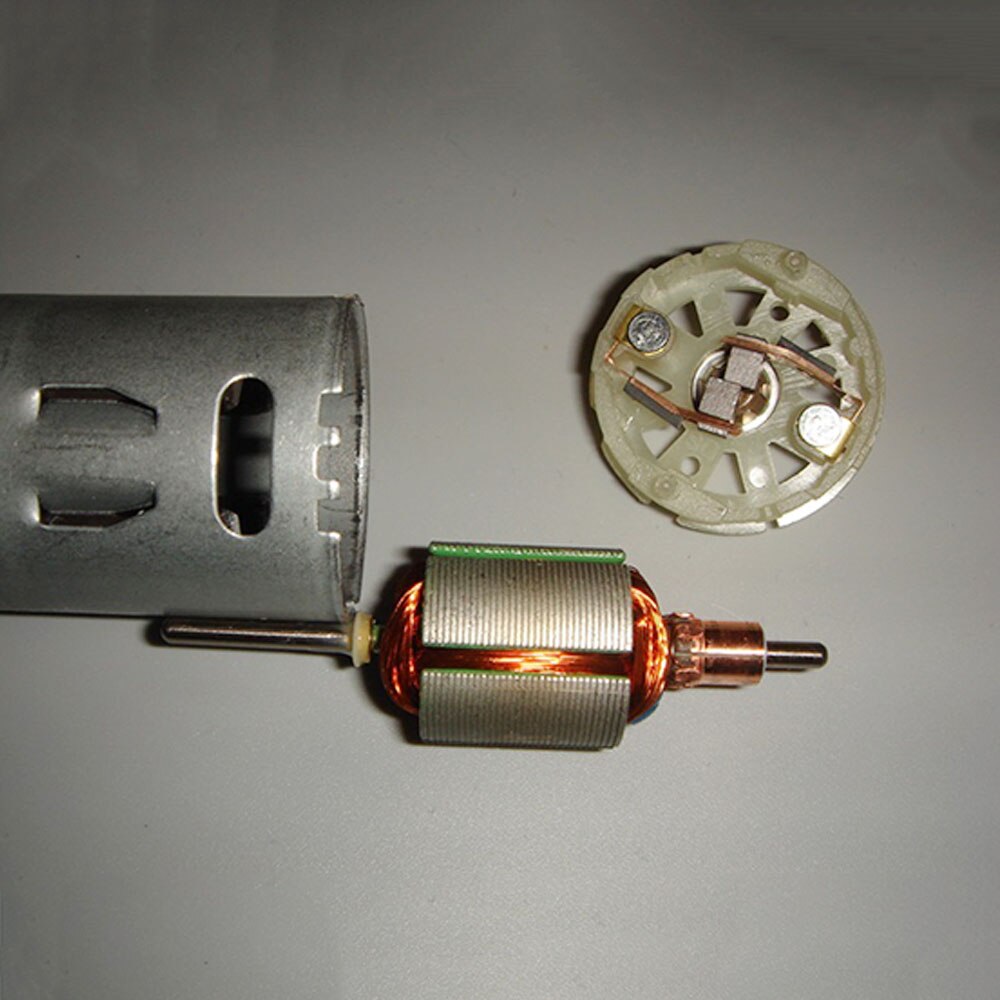 Mikro mini rs -385 motor runde  dc 12v 24v 36v højhastigheds kobber kulbørste til elektrisk hårtørrer dedikeret husholdningsapparat