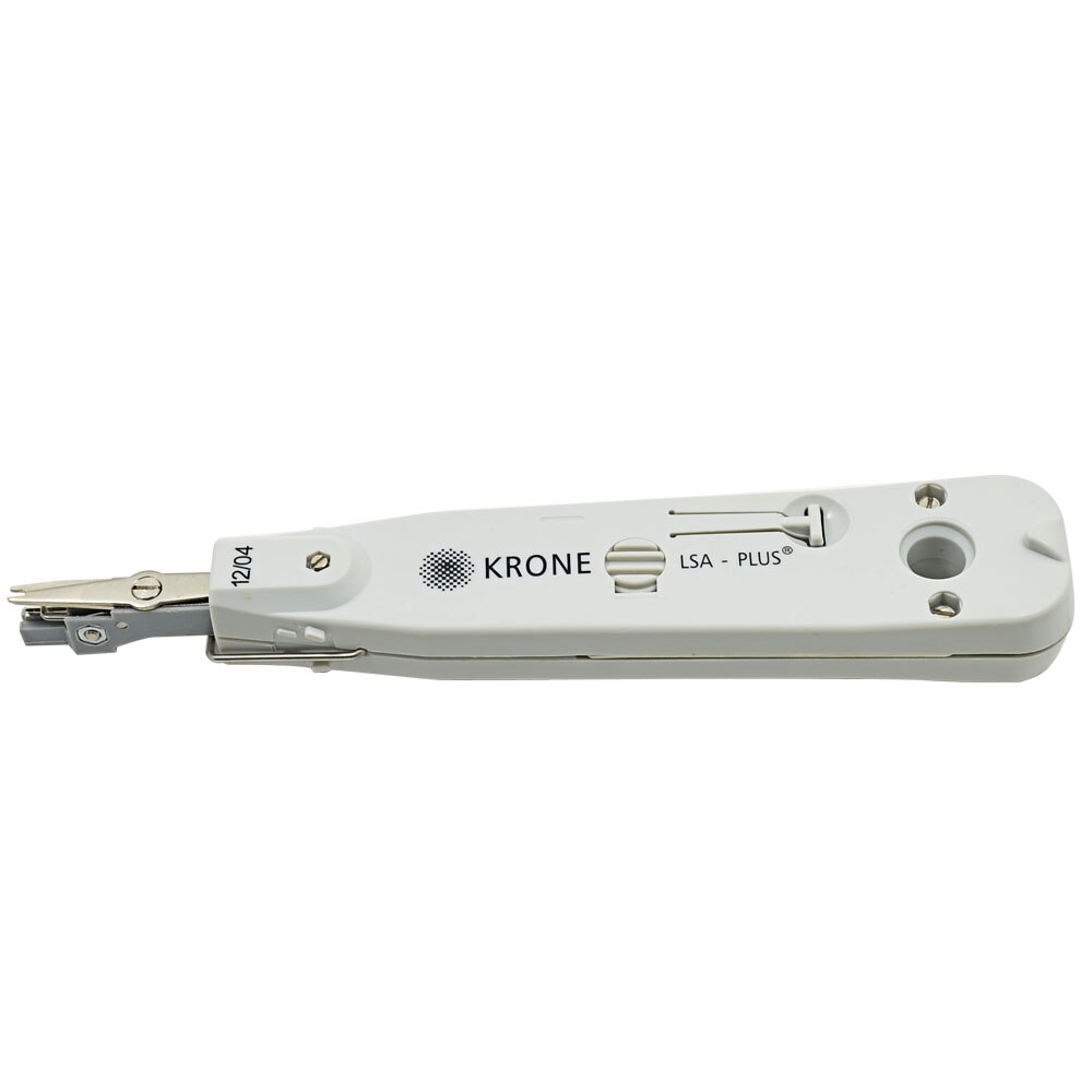 Zilver Krone Lsa-plus Punch Down Inbrengen Tool Wire Kabel RJ11 RJ45 Network Tool Professionele