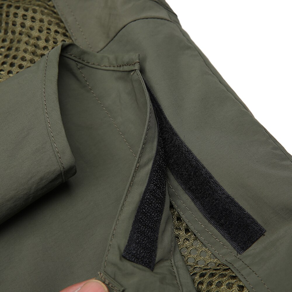 Chaleco de fotografía de pesca, chaquetas de malla multibolsillos de verano, chaleco de secado rápido, chaleco de pesca deportivo al aire libre