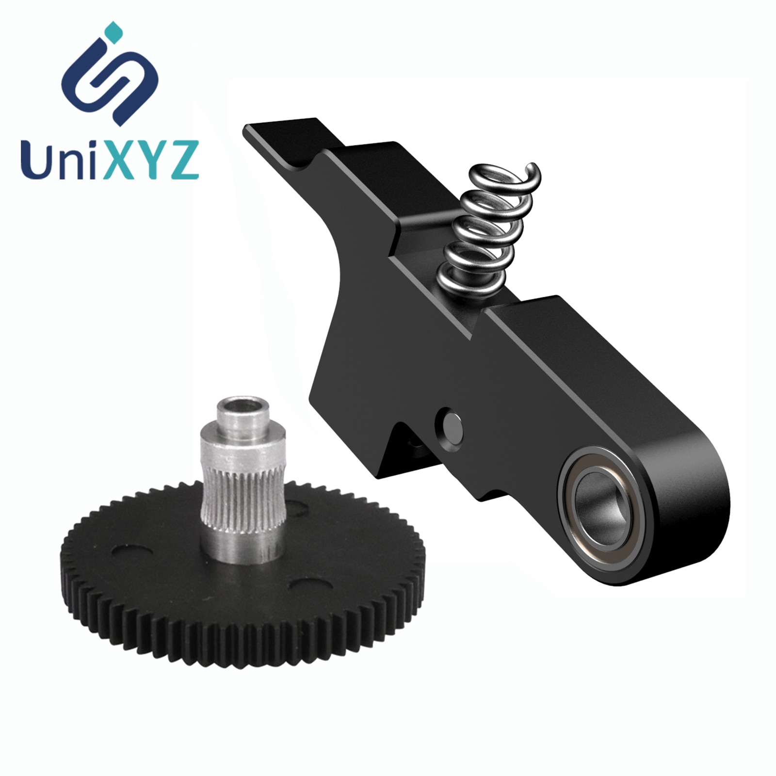 Metall Extruder Leerlauf Arm und Kunststoff Getriebe Für 1,75mm Prusa i3 Ultimative Artillerie Sidewinder X1 Titan Extruder Teile