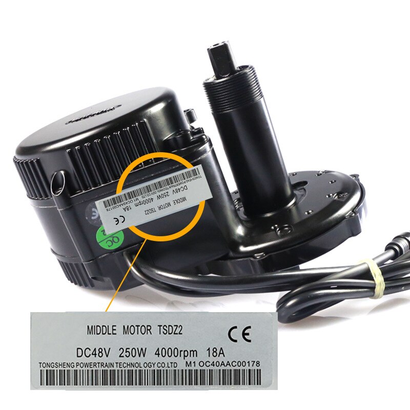 Tongsheng Mid Motor 48V 250W Stickers 10/20 Pcs/Veel Ebike Conversie Kit Sticker Voor tongsheng TDZ2