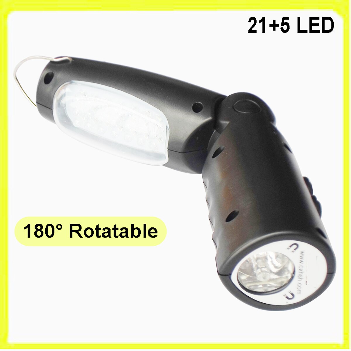 Multifunctional 2 in 1 Rechargeable Led tool light led inspection light led work lamp led flash for Garage Camp emergency used
