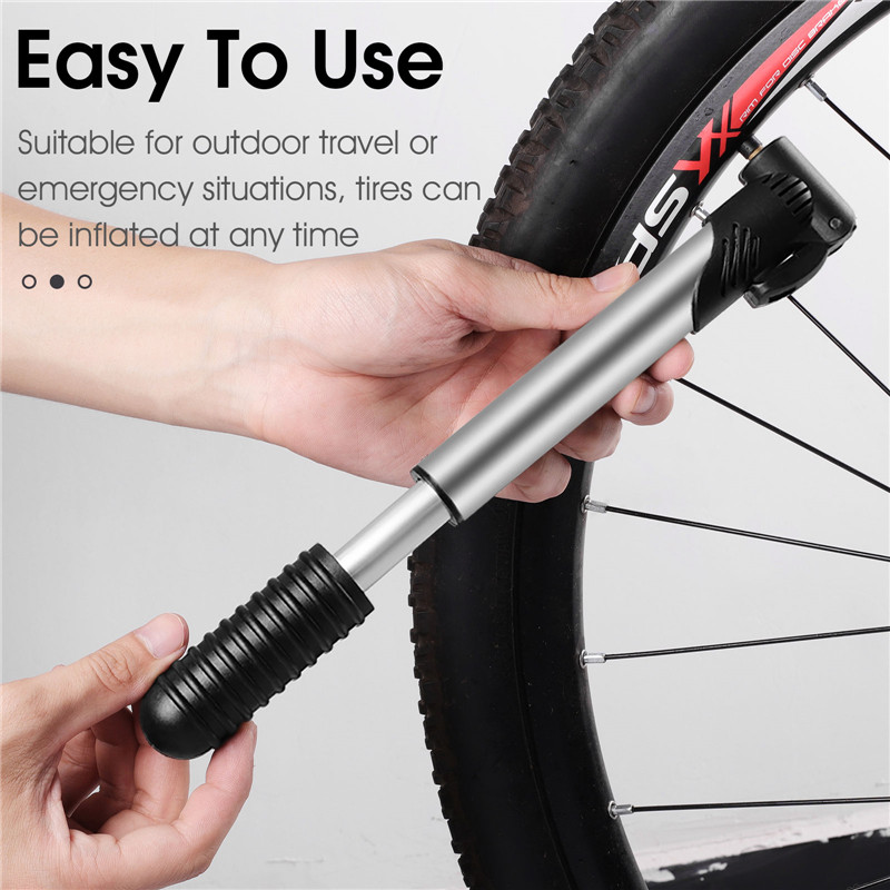 Westen Radfahren tragbare Mini-Fahrrad pumpe Radfahren Hand Luftpumpe Ball Reifen Inflator Schrader Presta Ventil MTB Rennrad Zubehör