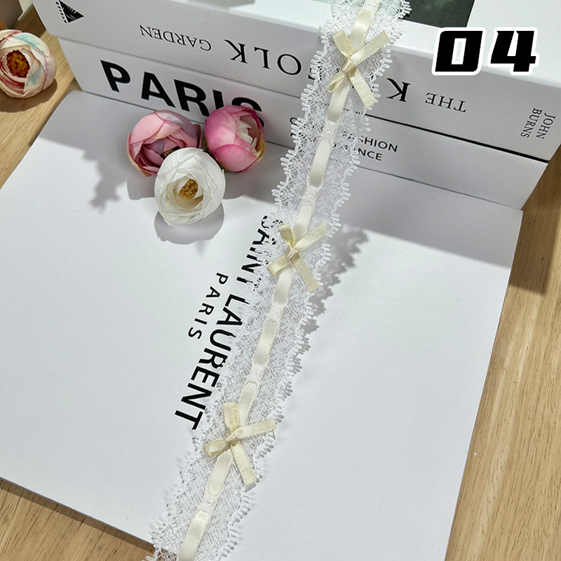 1m rosett plisserad spets handgjord gör-det-själv-dekoration babykläder kjol fåll kläder spets accessoarer gardiner heminredning accessoarer: Antik koppar