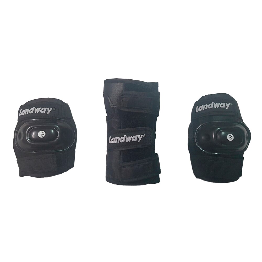 Kanon-Set Kind Knie Pads Skate Bescherming Of Roller Maat S: Landway T. S