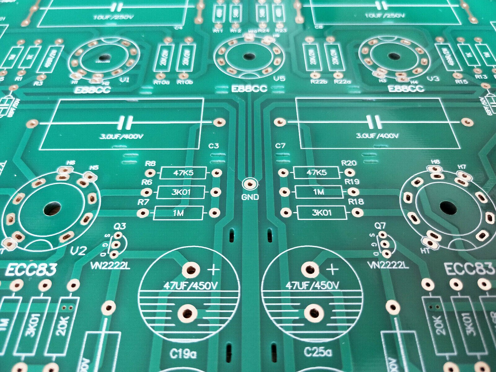 DIY Stereo Tube Preamplifier Bare PCB +PSU PCB Bas... – Grandado