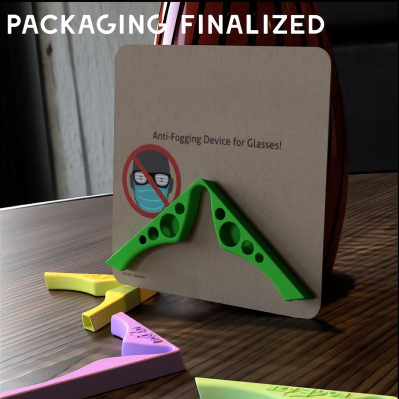 1pc Fog-Free Accessory For Masks Prevent Eyeglasses From Fogging Anti-Fog Sheet For Mask Anti-Fog Device Say No to Foggy Glasses