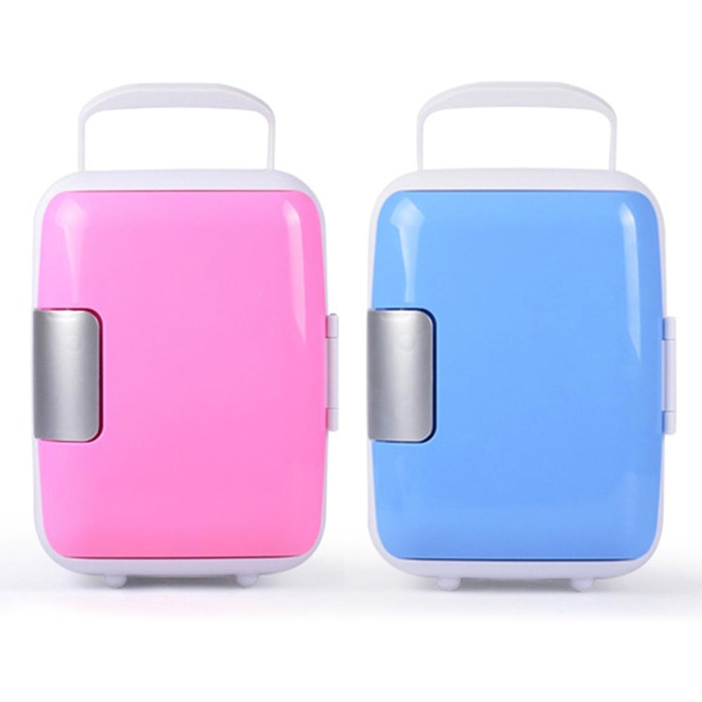 4L Car Refrigerator Automoble Mini Fridge Refrigerators Freezer Cooling Box frigobar Food Fruit Storage Mini Fridge Compressor