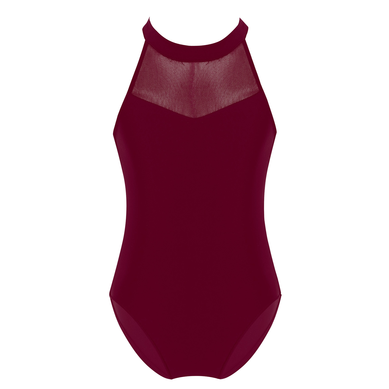 Kinder Mädchen Ballett Tanzen Trikot Body Bühne Leistung Ballerina Kostüme Ärmel Gymnastik Training Ballett Tanz Kleid: Burgundy / 14