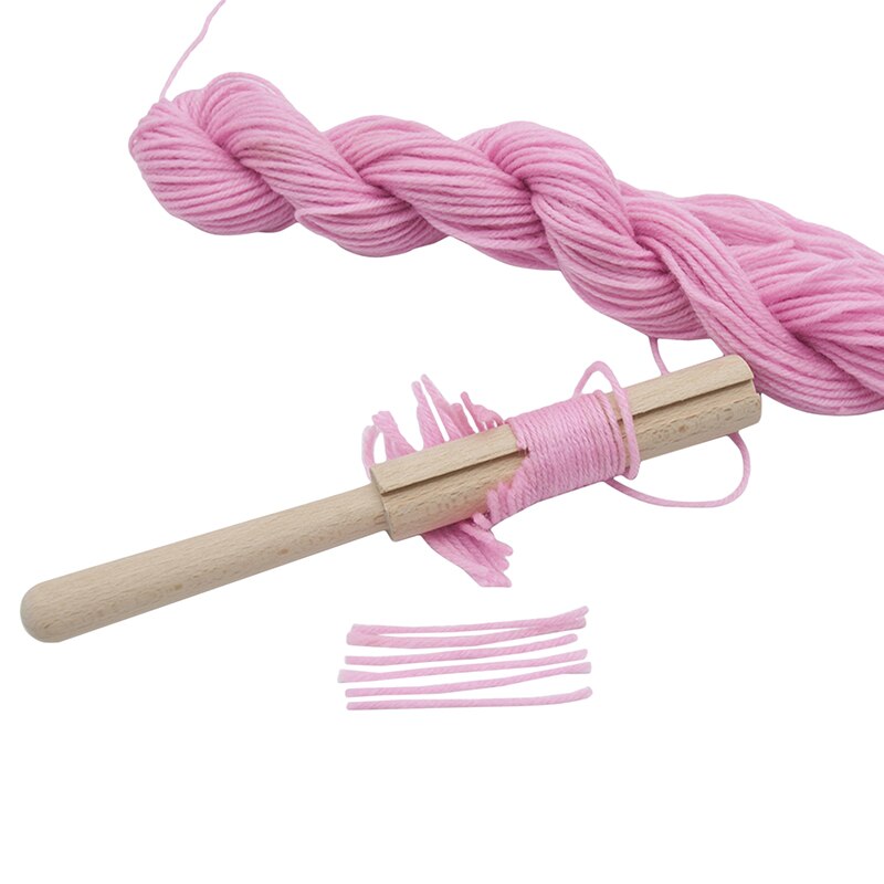 3pcs/set Hooking Mesh Latch Hook Yarn Cutter Tool For Tapestry Carpet Rug Making Wooden Convenient DIY Tools Gadget