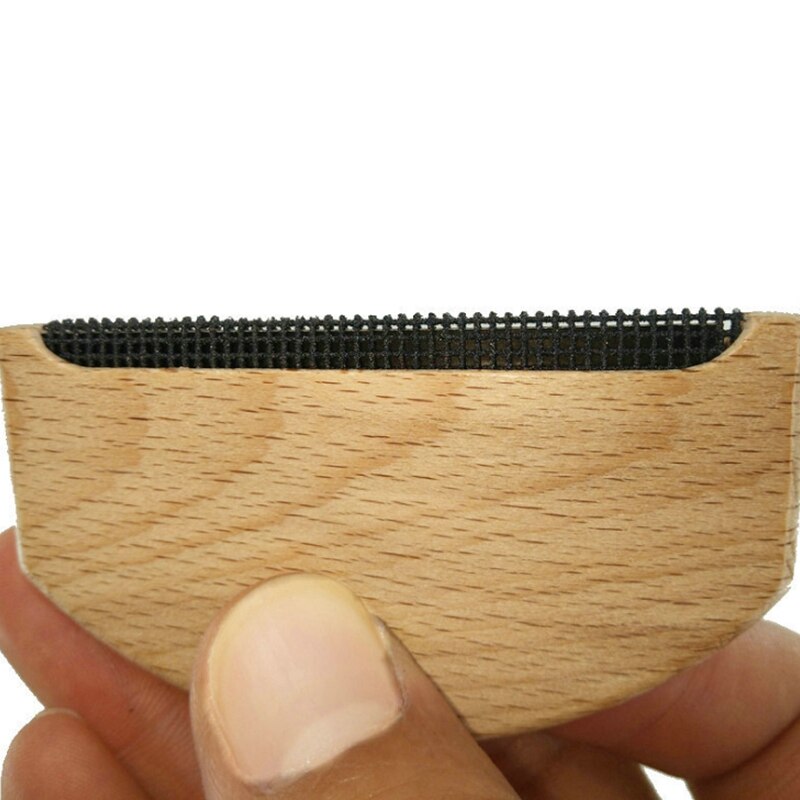 Portable Wooden Tray Hair Comb Cashmere Sweater Hair Remover Hair Ball Trimmer Wooden Clothes Ball Remover
