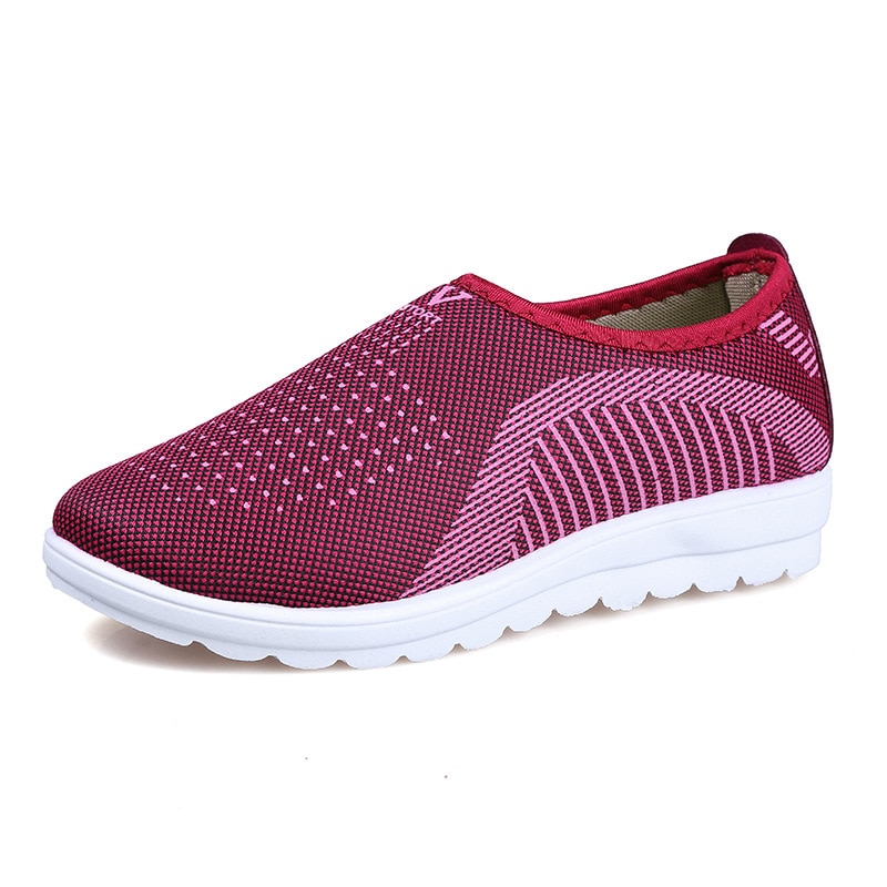 Factory outlet åndbar mor slip-on sko kvinde billig udendørs sneakers kvinder flade sko kvinder damer sommer loafers