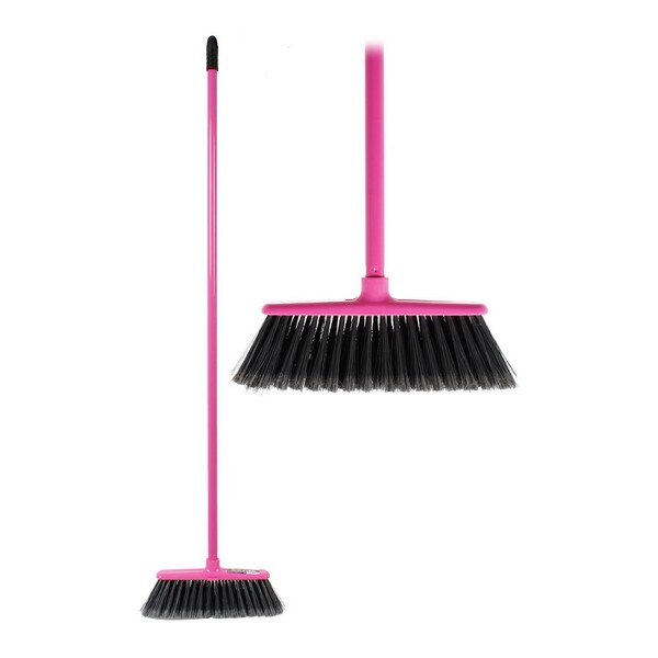 Escoba Rosa (120 Cm)