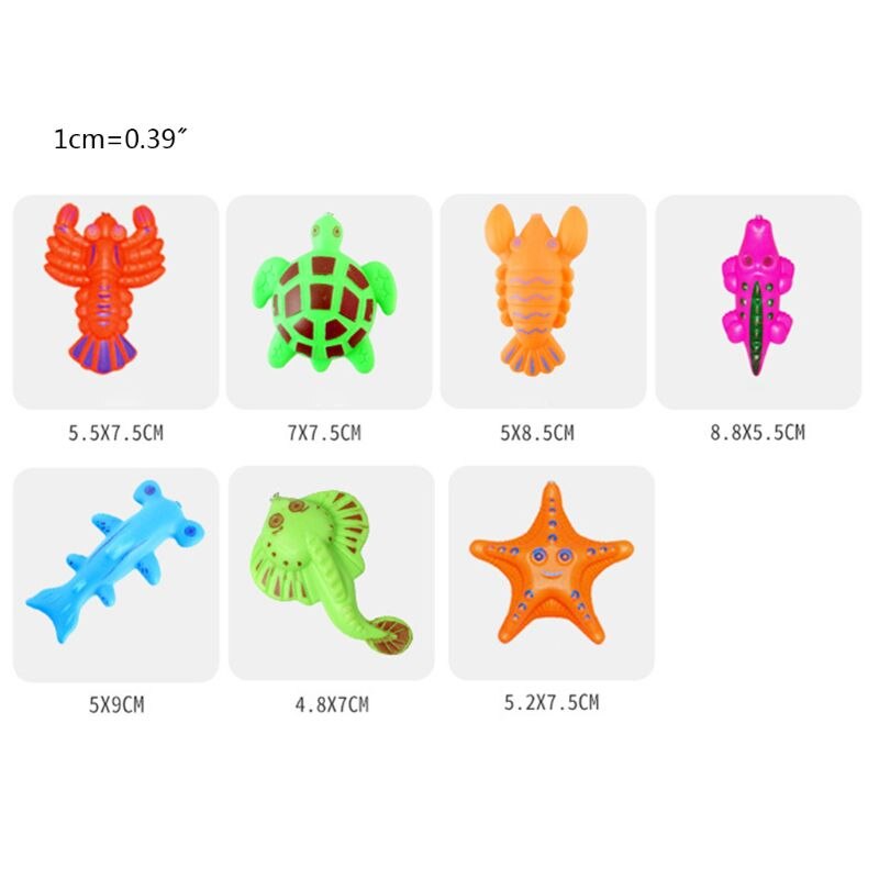 30/52 Stck Magnetischen Angeln Spielzeug Kunststoff Fisch Stange einstellen freundlicher Spielen Wasser