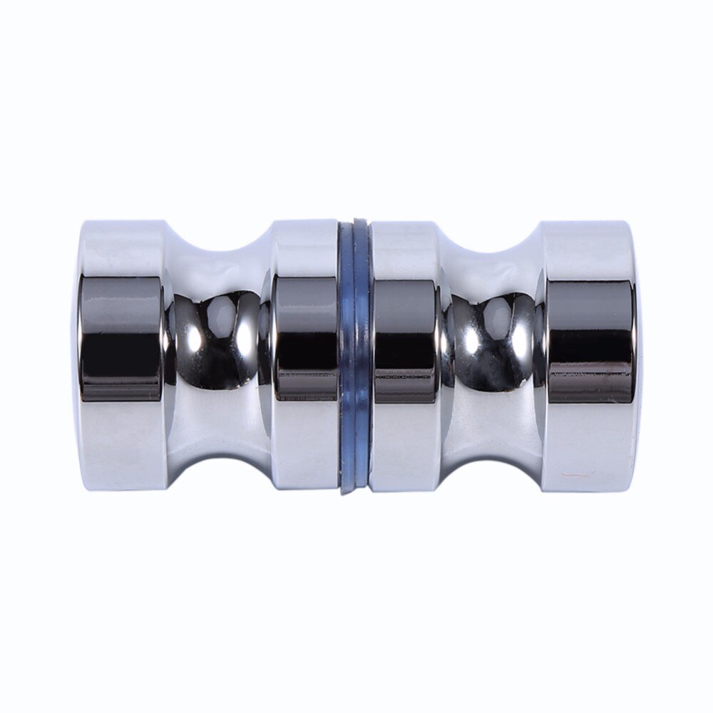 Aluminium Deur Handvat 1.1 &quot;Dia Enkel Glas Deurknop Badkamer Douche Kast Handvat w/Schroef Home Houten deurklink