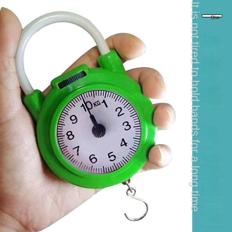 Spring scale household portable multi-function 10KG portable scale shopping scale pocket scale mini express scale 10 kg