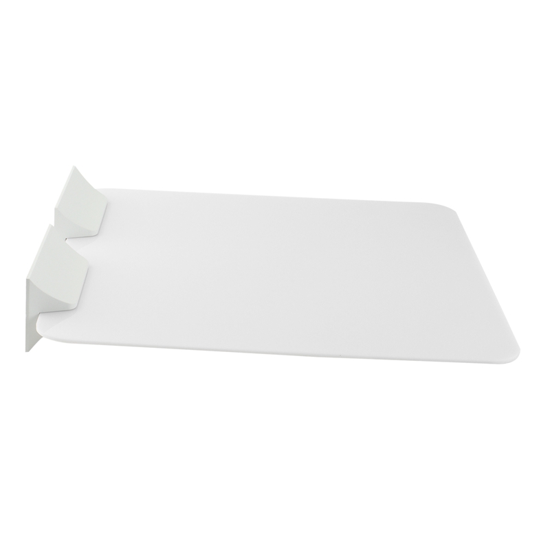 Niesen Schutz Zähler Und Schreibtisch Gewidmet, Freistehende Weiß Acryl Schutzhülle, Mit 2 Klammern (15,7 Zoll)