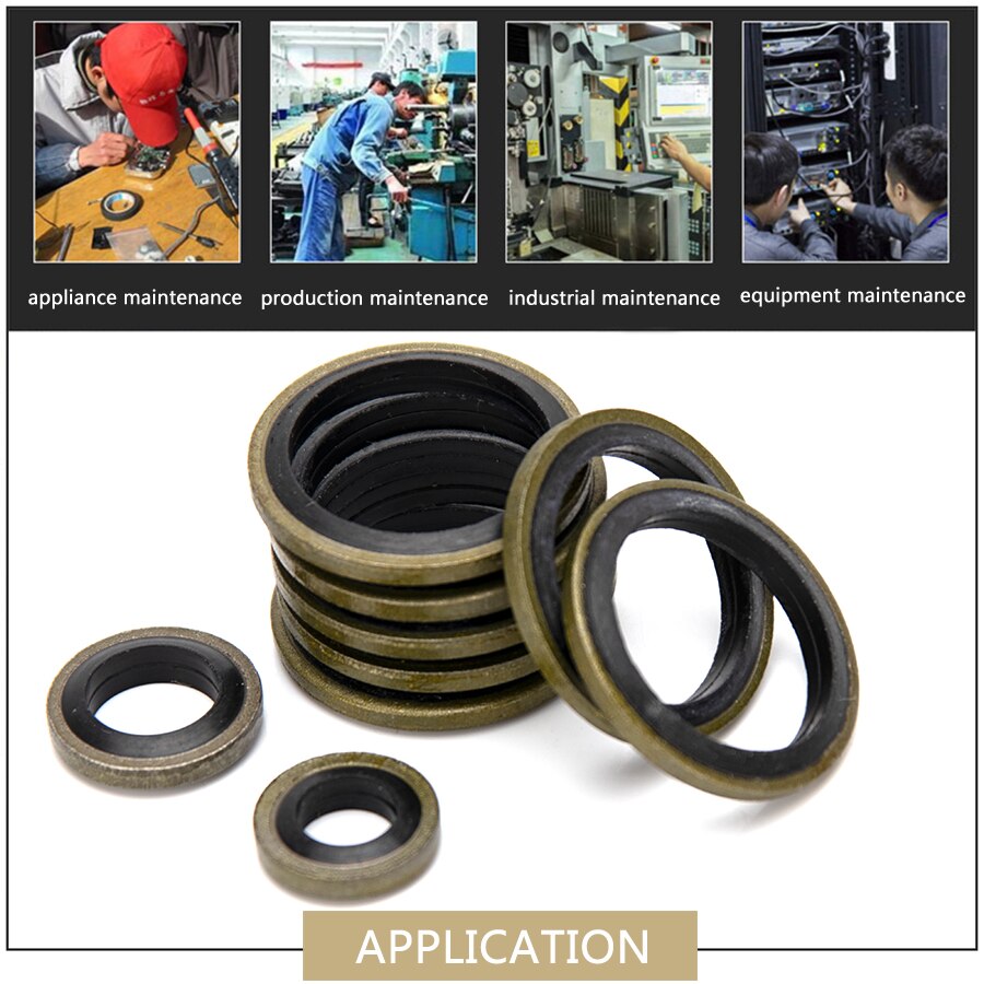 High Pressure Sealing Washer O-Ring Gasket Socket M6 M8 M10 M12 M14 M16 M18 M20 M22 M24 M27 M30 M33 M36 Seal Replacement S53 OCT